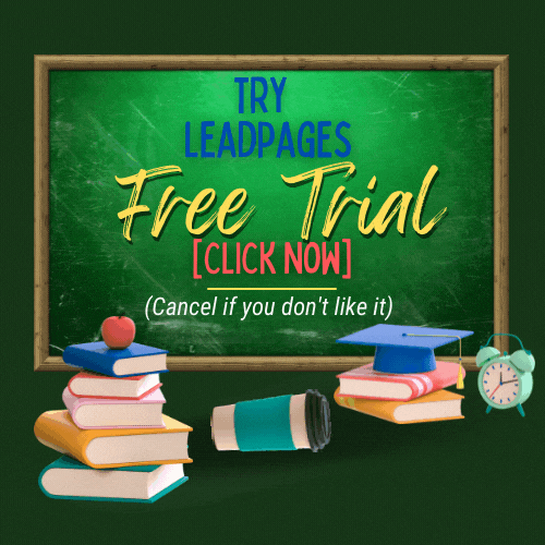 Try Free Trial Leadpages