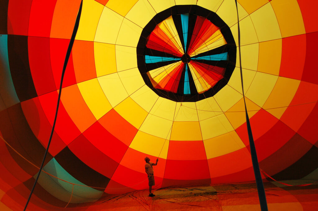 hot air balloon rides and festivals